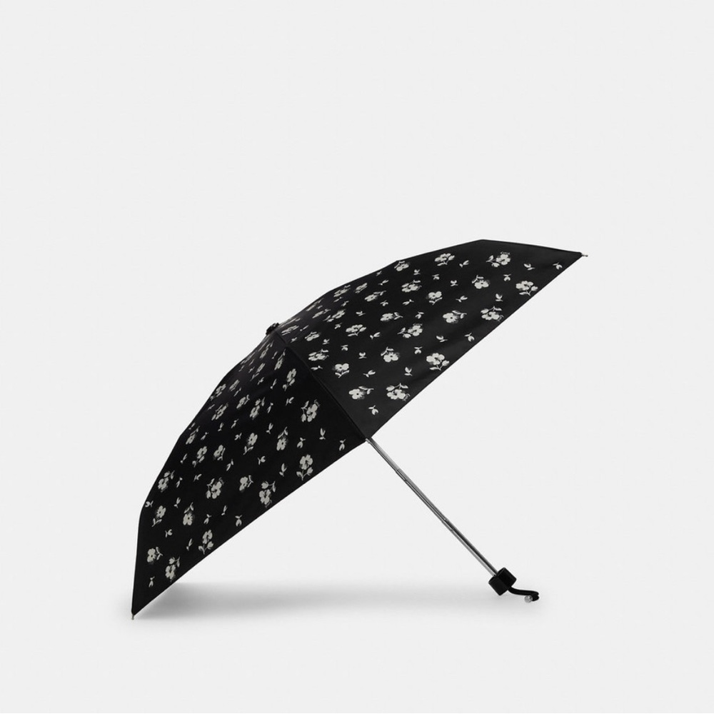 Last one! NWT Coach Outlet Mini Umbrella In Signature Floral Print
